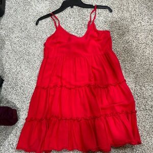 Red Mini dress